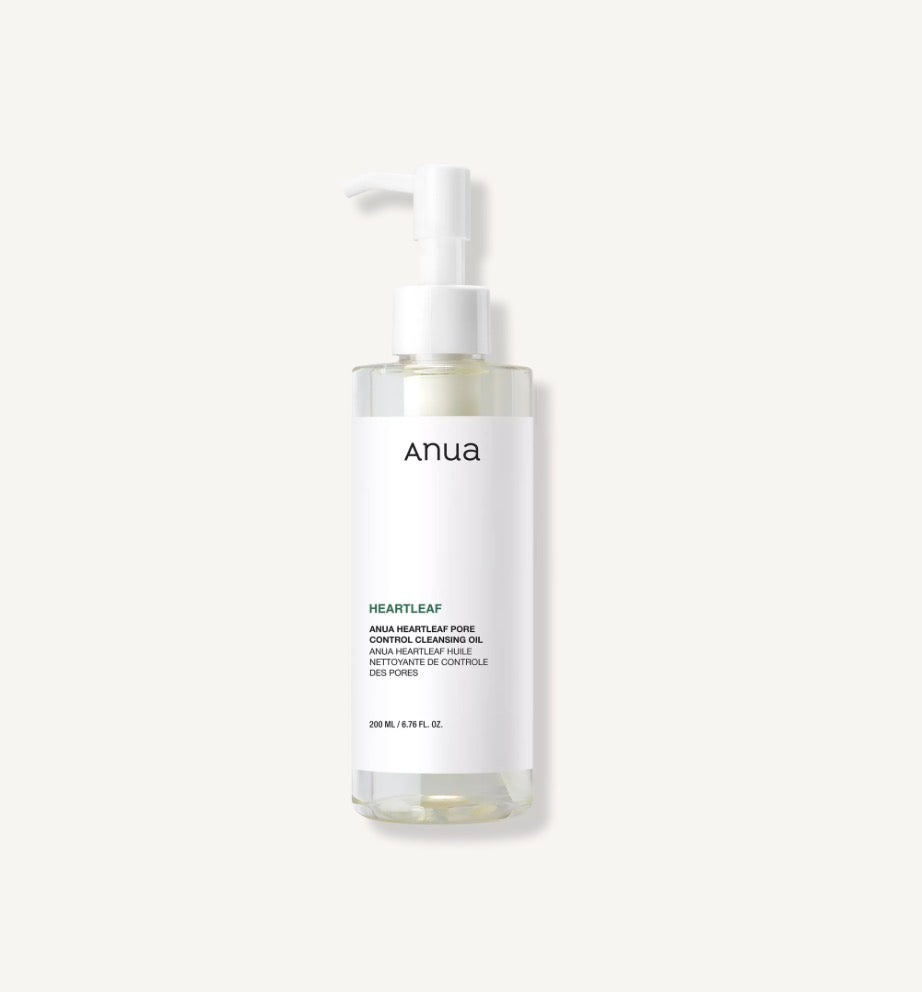 Anua Heartleaf Pore Control Cleansing Oil pump bottle