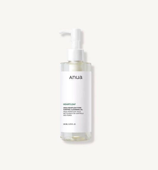 Anua Heartleaf Pore Control Cleansing Oil pump bottle