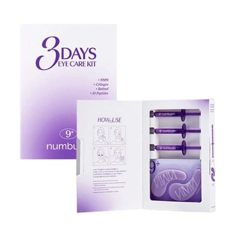 numbuzin No.9 3Days Eye Care Kit